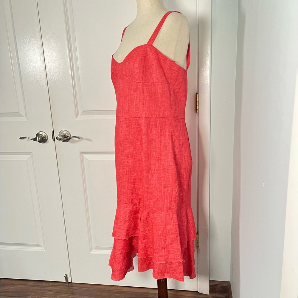 Milly Kendal dress in Poppy size 12 NWT - Picture 7 of 10